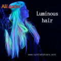 Glowing Synthetic Hair One Clip In Hair Extension